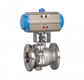 Q641F法兰气动球阀