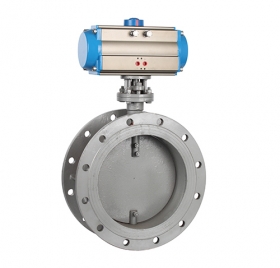 法兰式气动通风蝶阀ZMATD41W