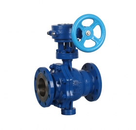 法兰固定式蜗轮球阀ZMQ347F