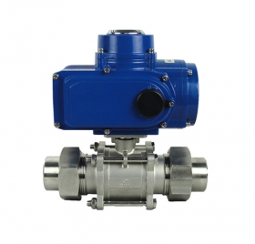 外螺纹电动球阀